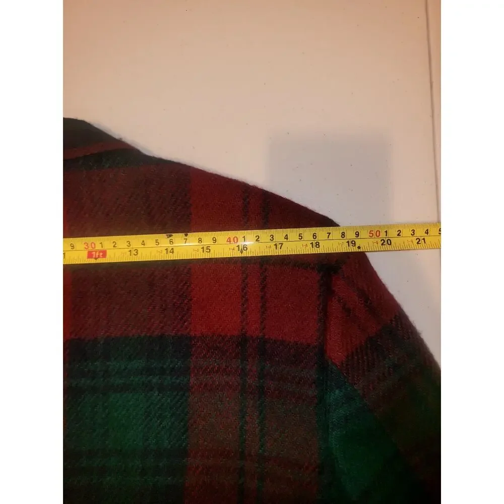 Vintage Ralph Lauren Blazer Mens 40 Tartan Plaid Wool Sport Coat Polo University - Picture 12 of 16